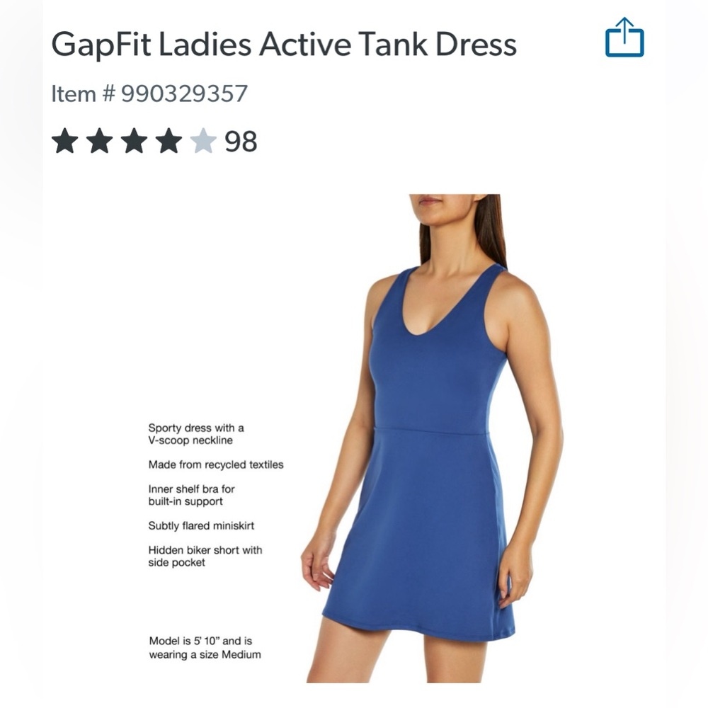 GapFit Dress XXL